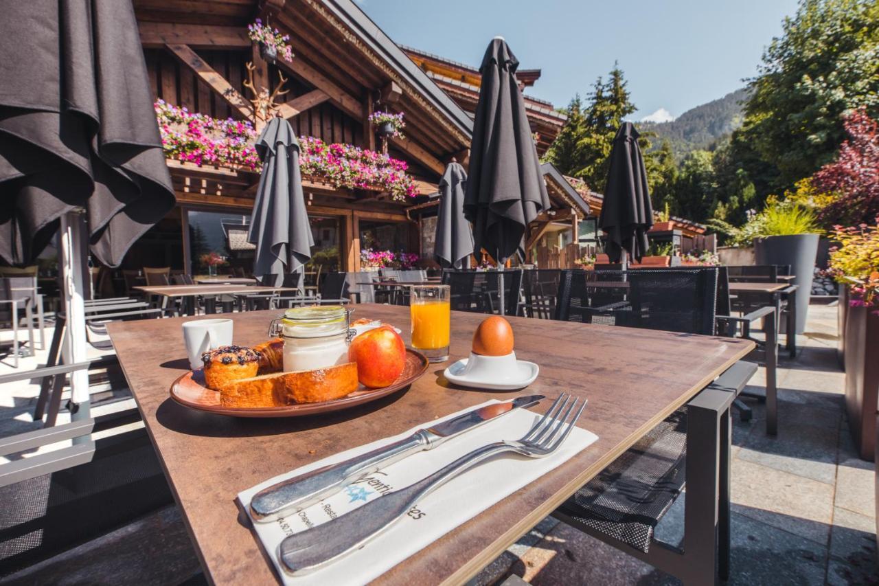 Les Gentianettes Hotel & Spa Abondance Buitenkant foto