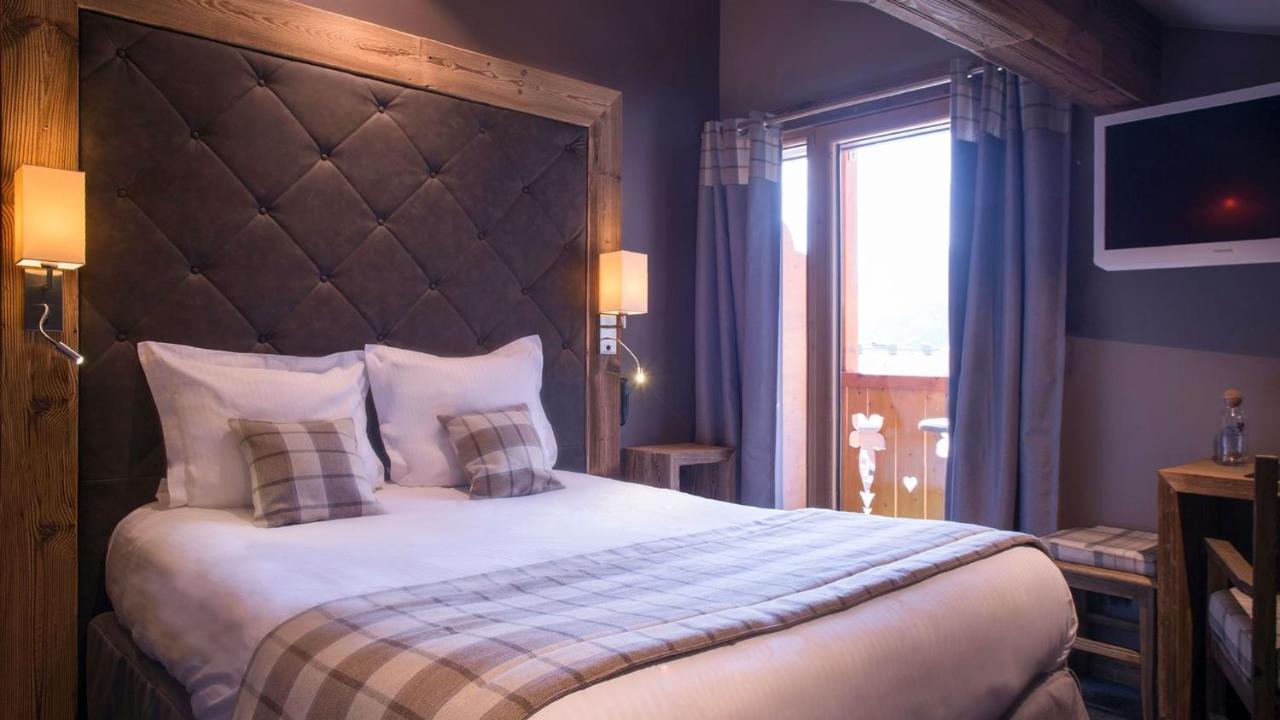 Les Gentianettes Hotel & Spa Abondance Buitenkant foto