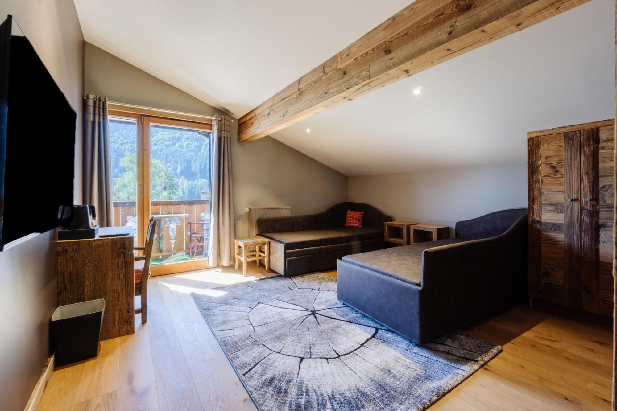 Les Gentianettes Hotel & Spa Abondance Buitenkant foto