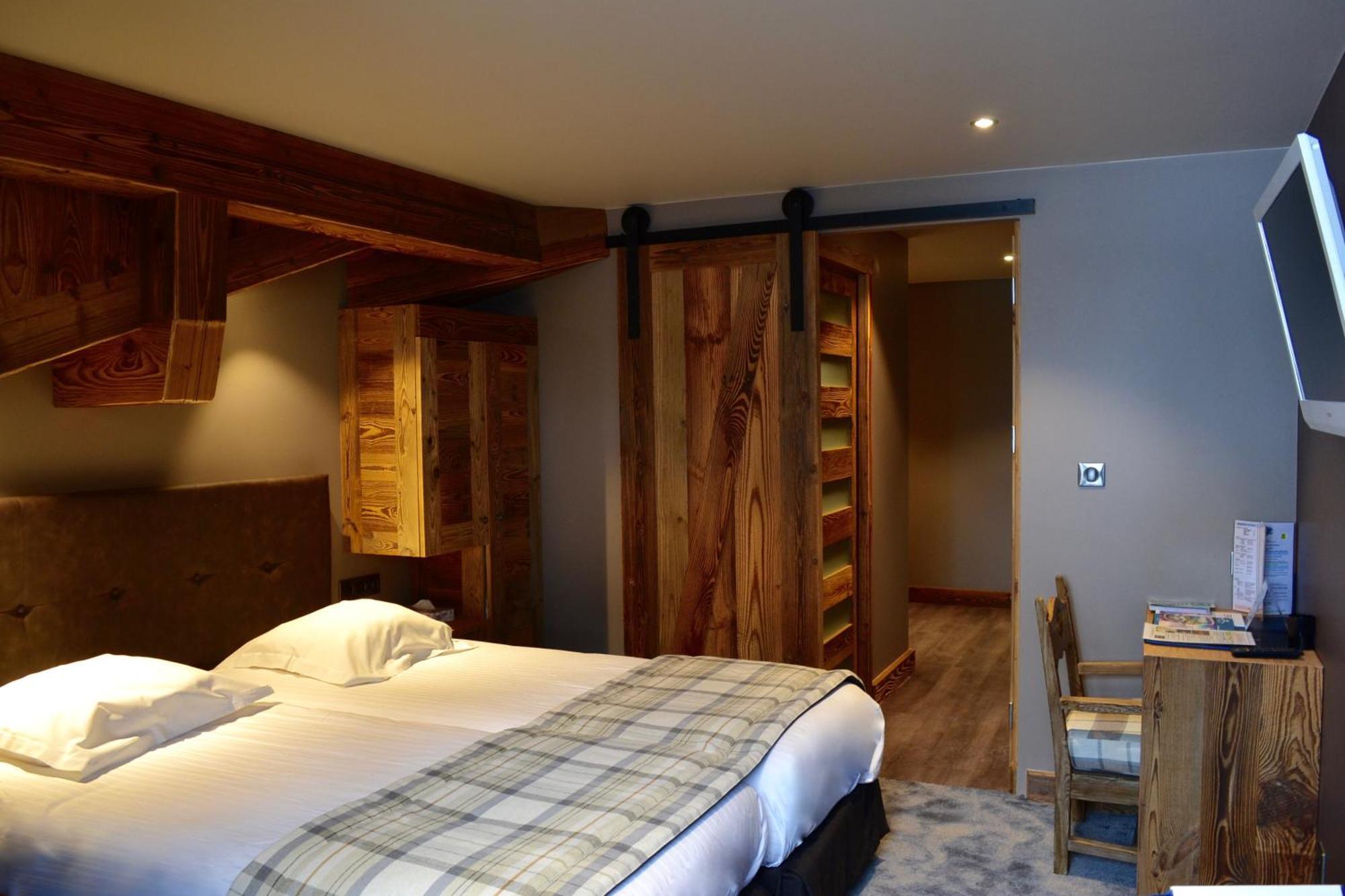 Les Gentianettes Hotel & Spa Abondance Buitenkant foto