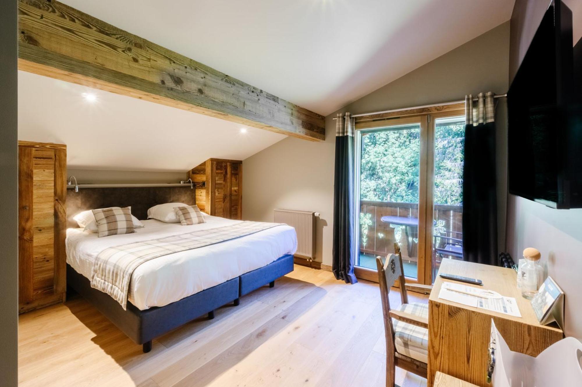 Les Gentianettes Hotel & Spa Abondance Buitenkant foto