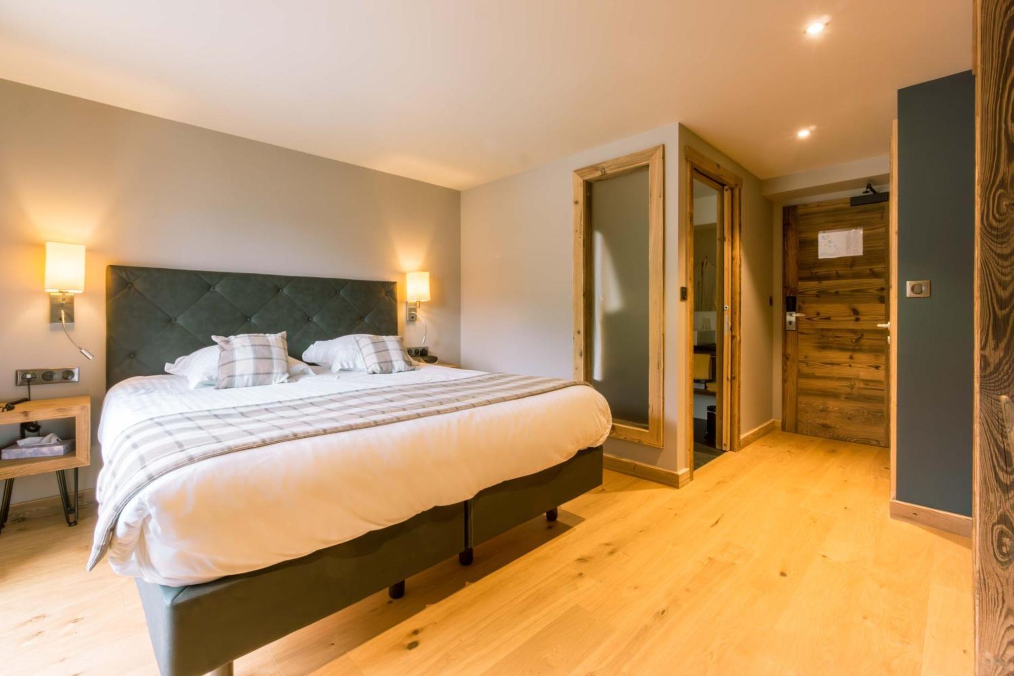 Les Gentianettes Hotel & Spa Abondance Buitenkant foto